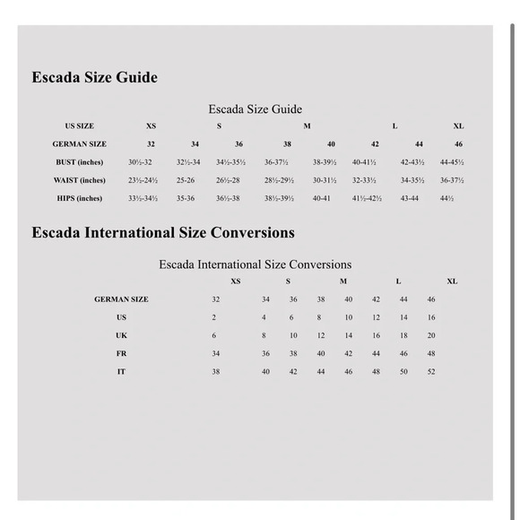 Escada Vintage Gray Button Down Long Wool Pocketed Blazer, Women’s Size 4 - Picture 10 of 10